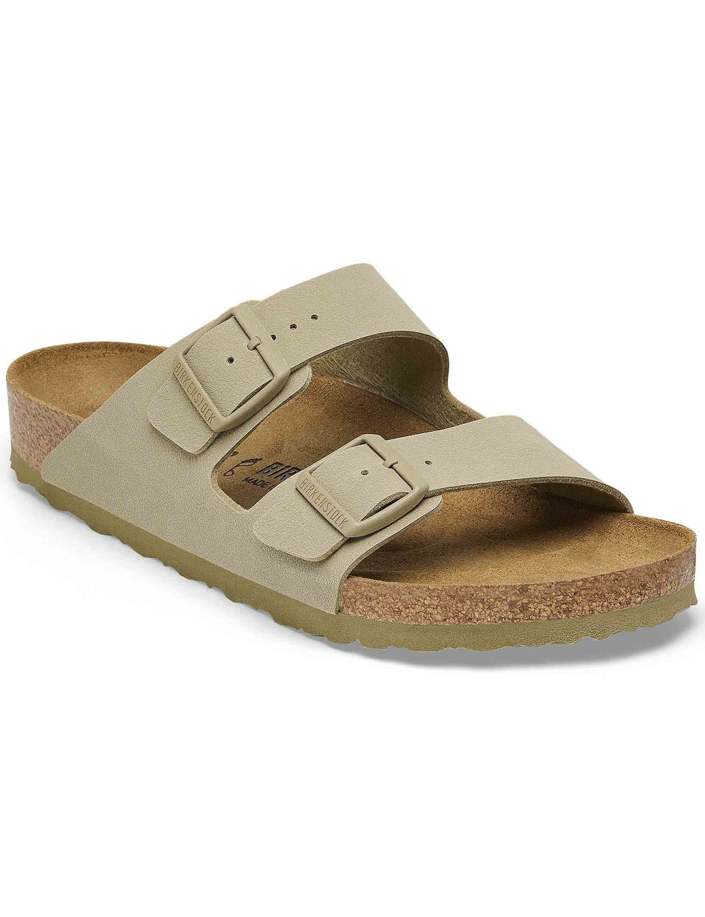 Women's Arizona Birko-Flor Sandals - Faded Khaki (Narrow Fit)
