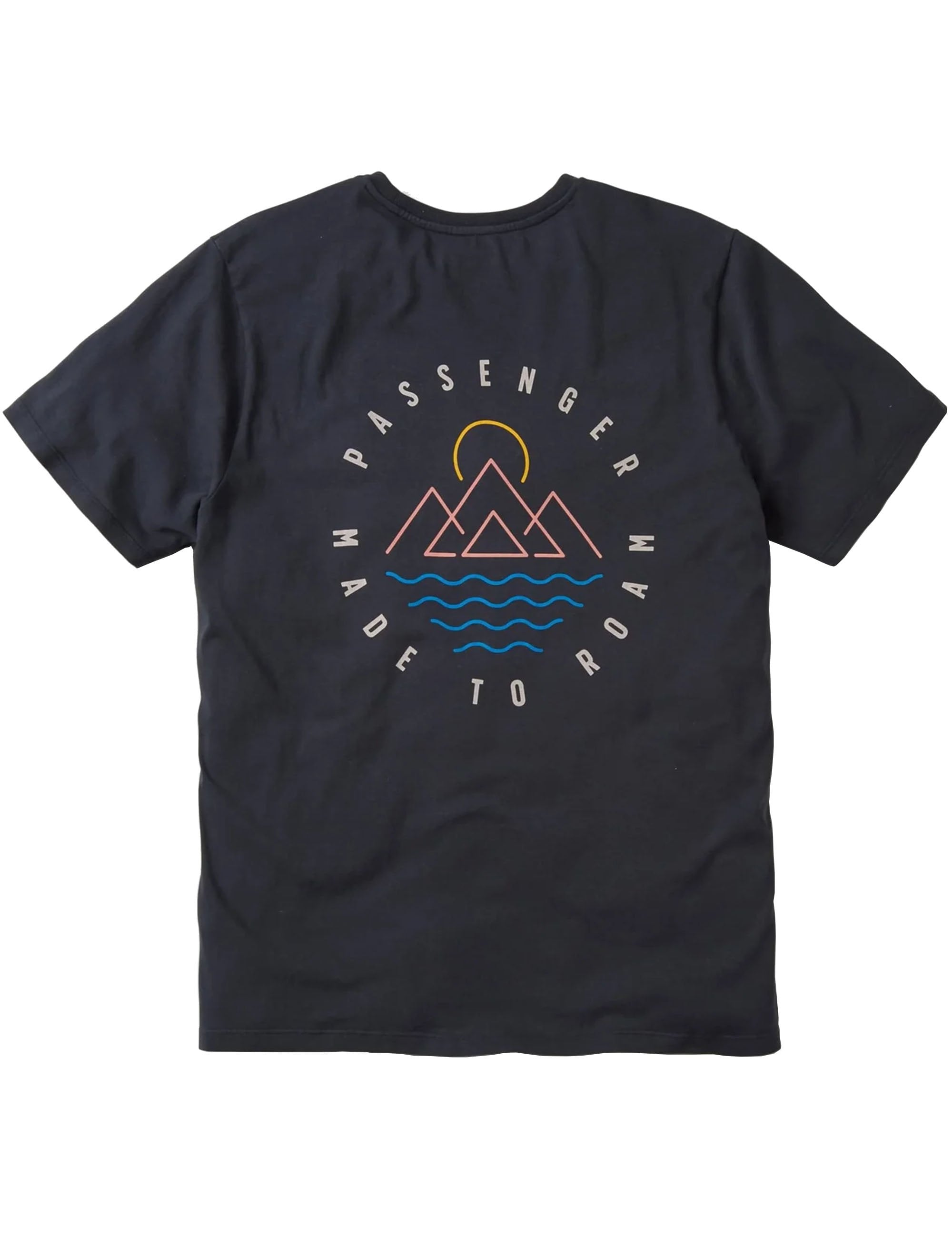 Escapism Recycled Cotton T-Shirt - Black