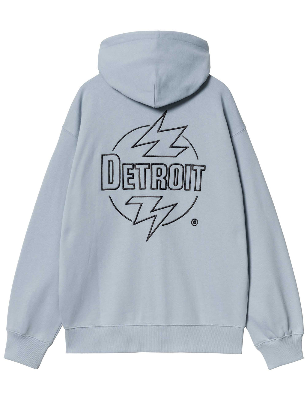 Ablaze Hooded Jacket - Misty Sky/Black