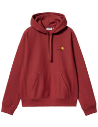 American Script Hooded Sweatshirt - Tuscany