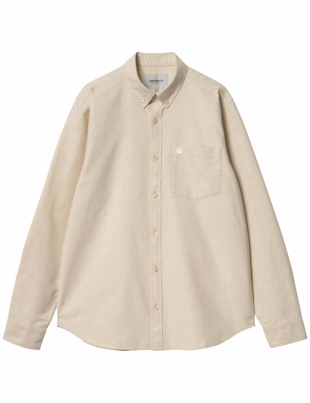 C-Logo Shirt - Cornsilk/White