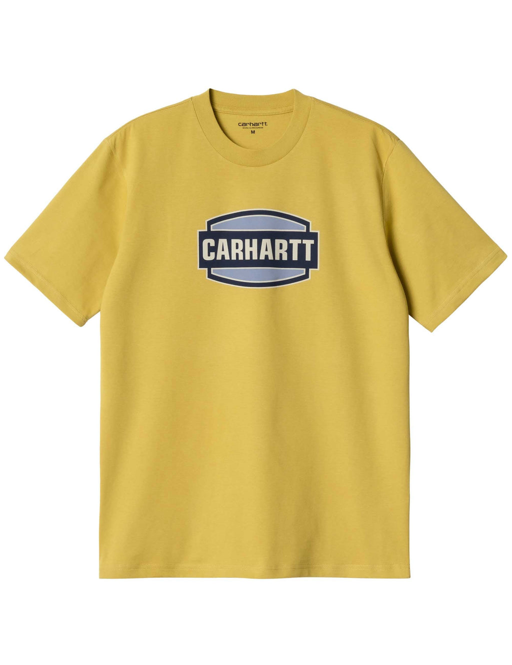 Press Script T-Shirt - Golden Olive