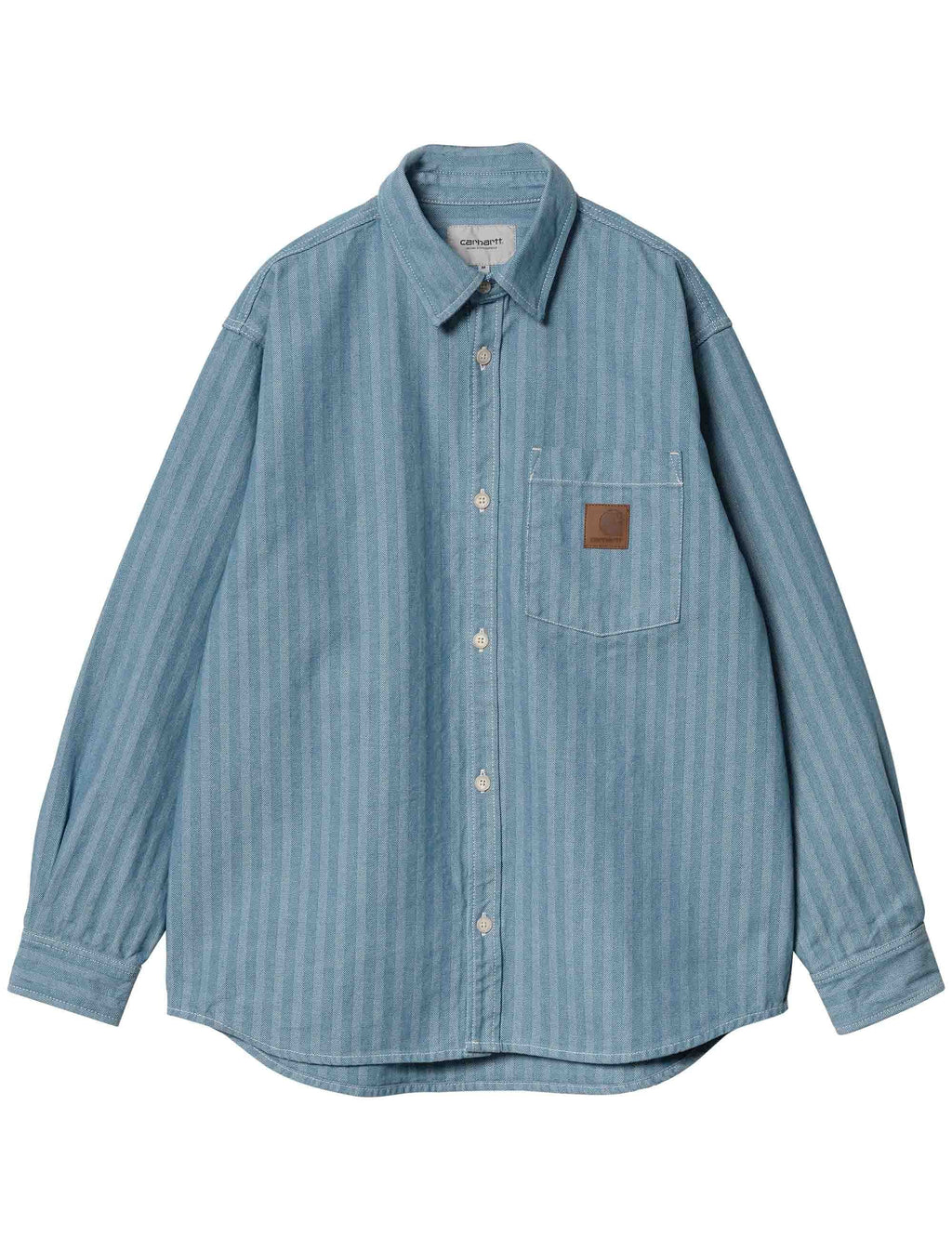 Menard Shirt Jacket - Blue Rinsed