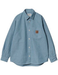 Menard Shirt Jacket - Blue Rinsed