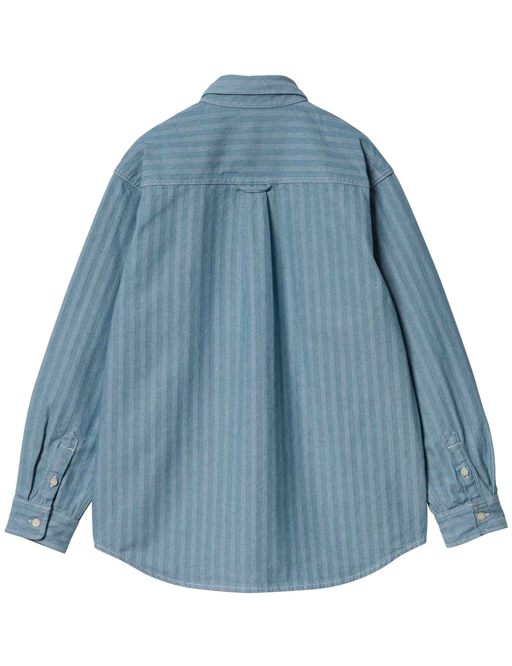 Menard Shirt Jacket - Blue Rinsed