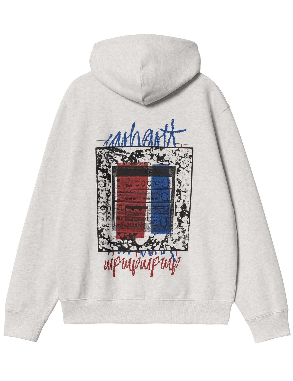 Stereo Hooded Sweat - Ash Heather