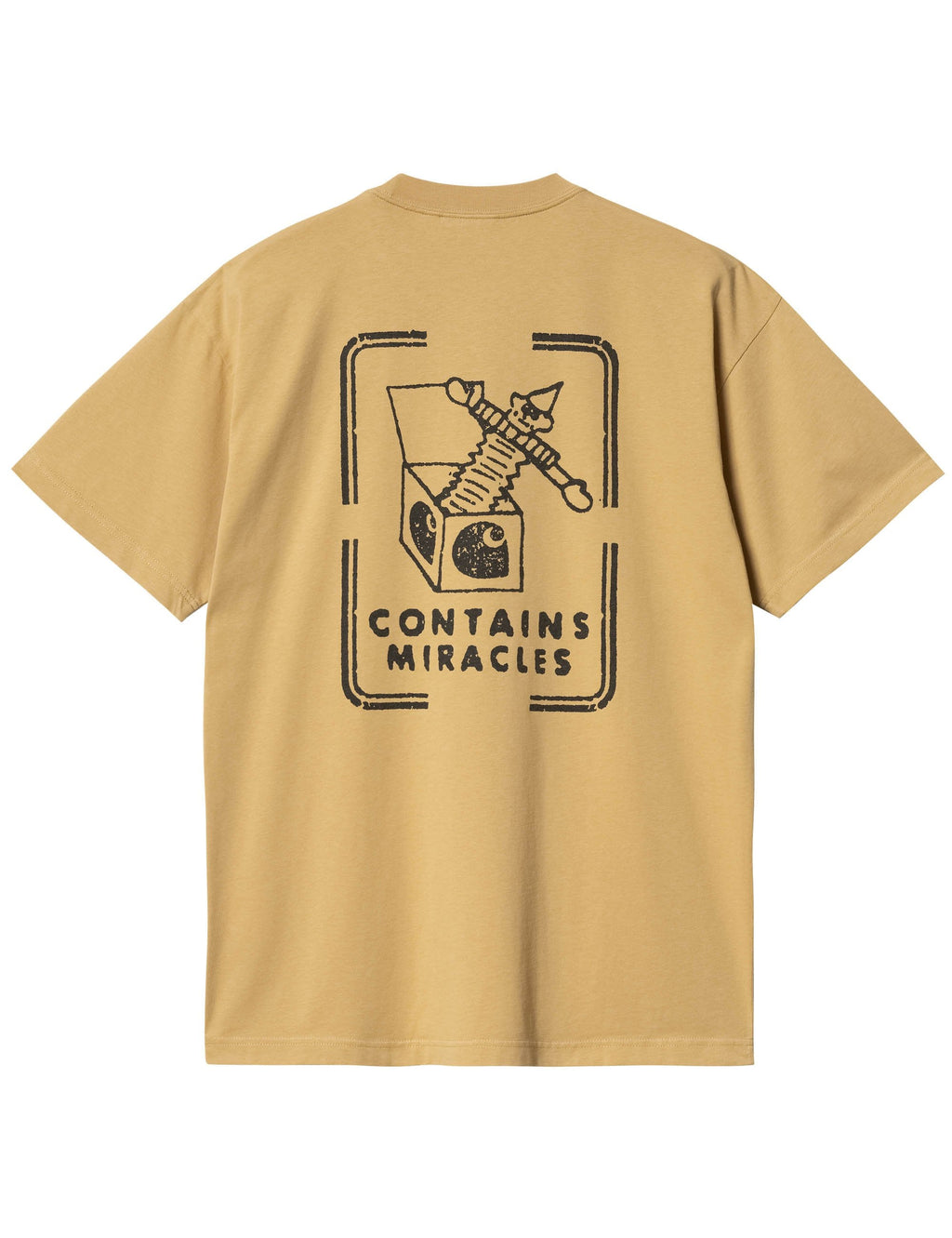 Stamp T-Shirt - Bourbon/Black