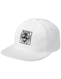 Stamp Cap - White/Black