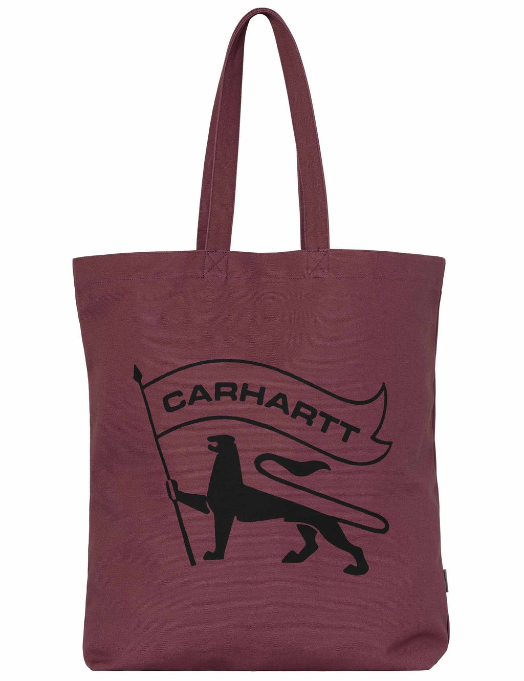 Stamp Tote Bag - Dusty Fuchsia/Black