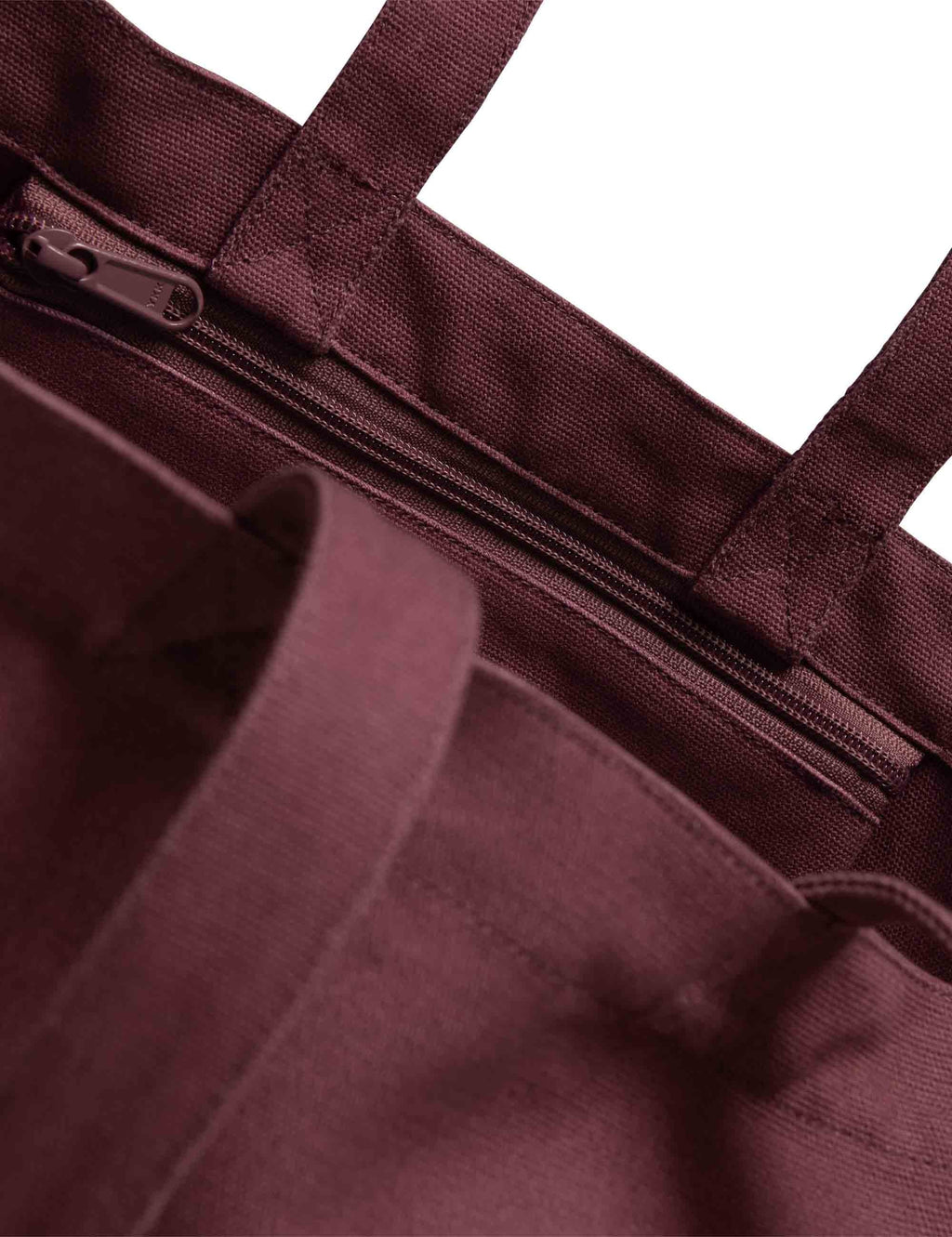 Stamp Tote Bag - Dusty Fuchsia/Black