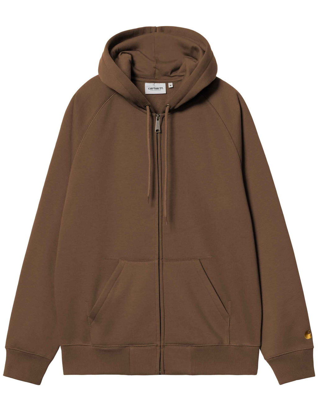 Chase Hooded Jacket - Chocolate/Gold