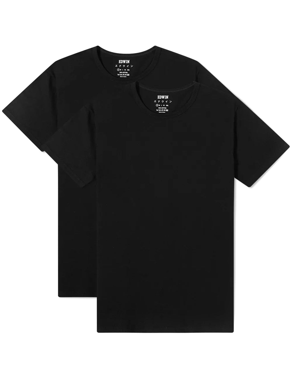 Double Pack T-Shirt - Black