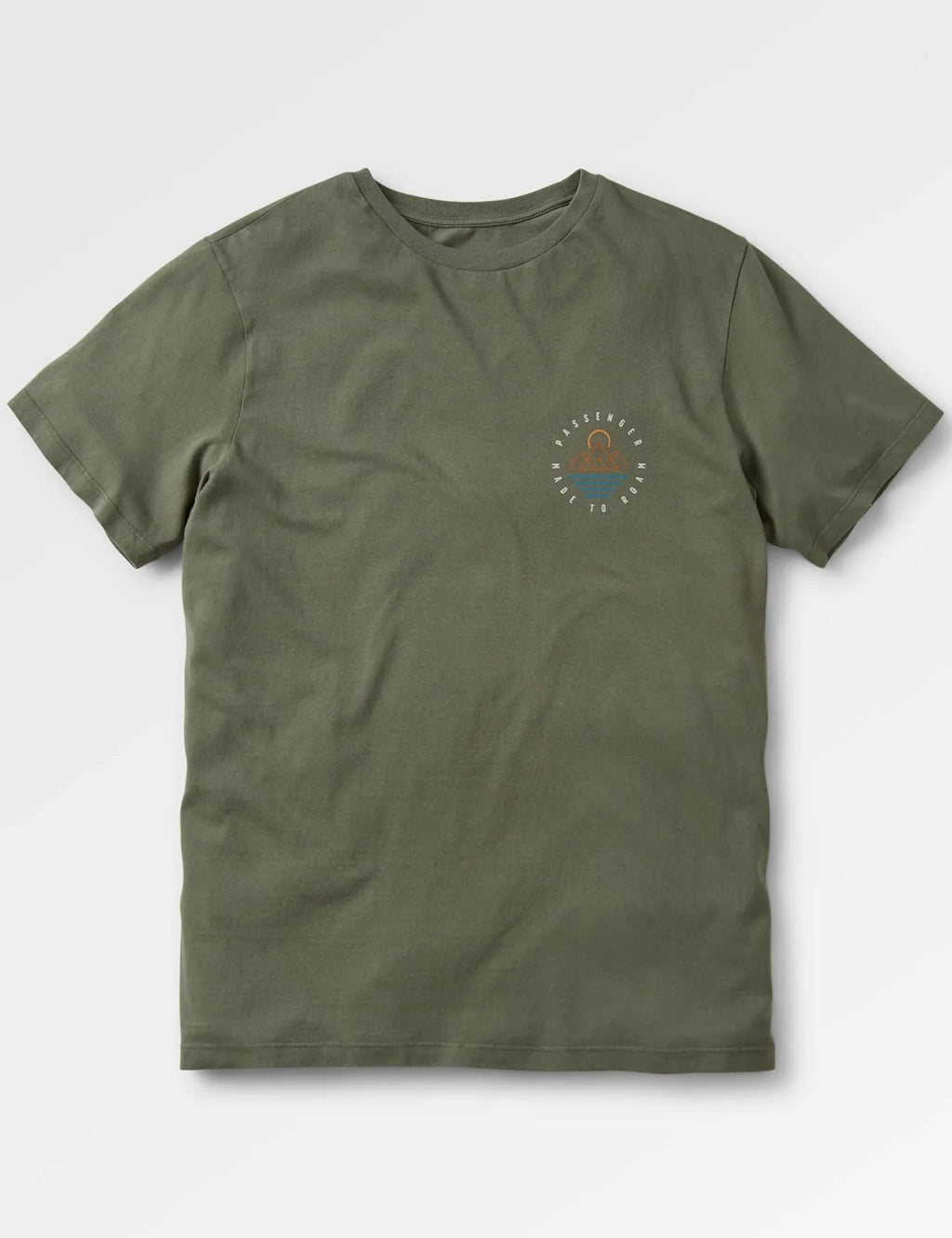 Escapism Recycled Cotton T-Shirt - Dusty Olive