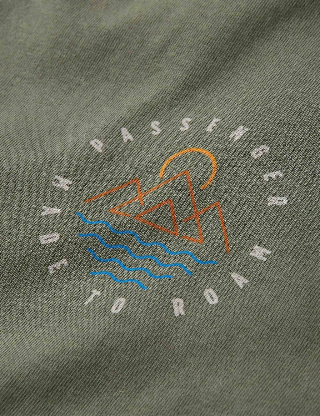 Escapism Recycled Cotton T-Shirt - Dusty Olive