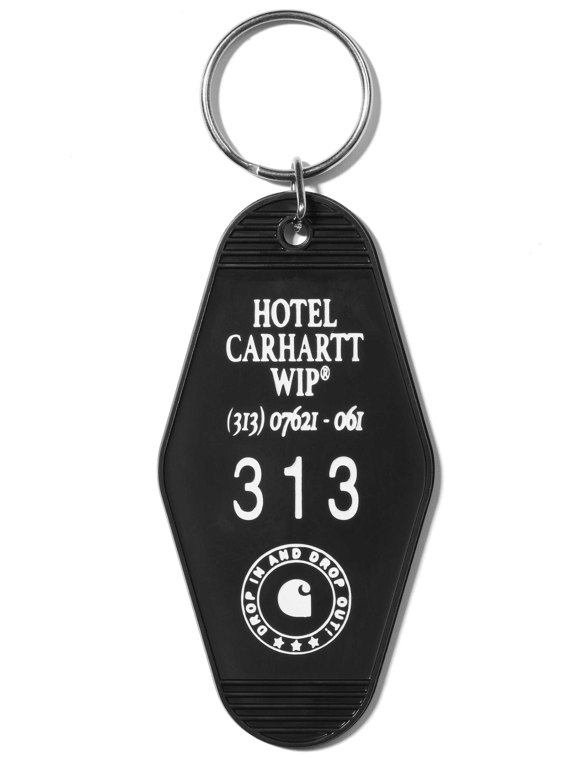Hotel Keyholder - Black/White