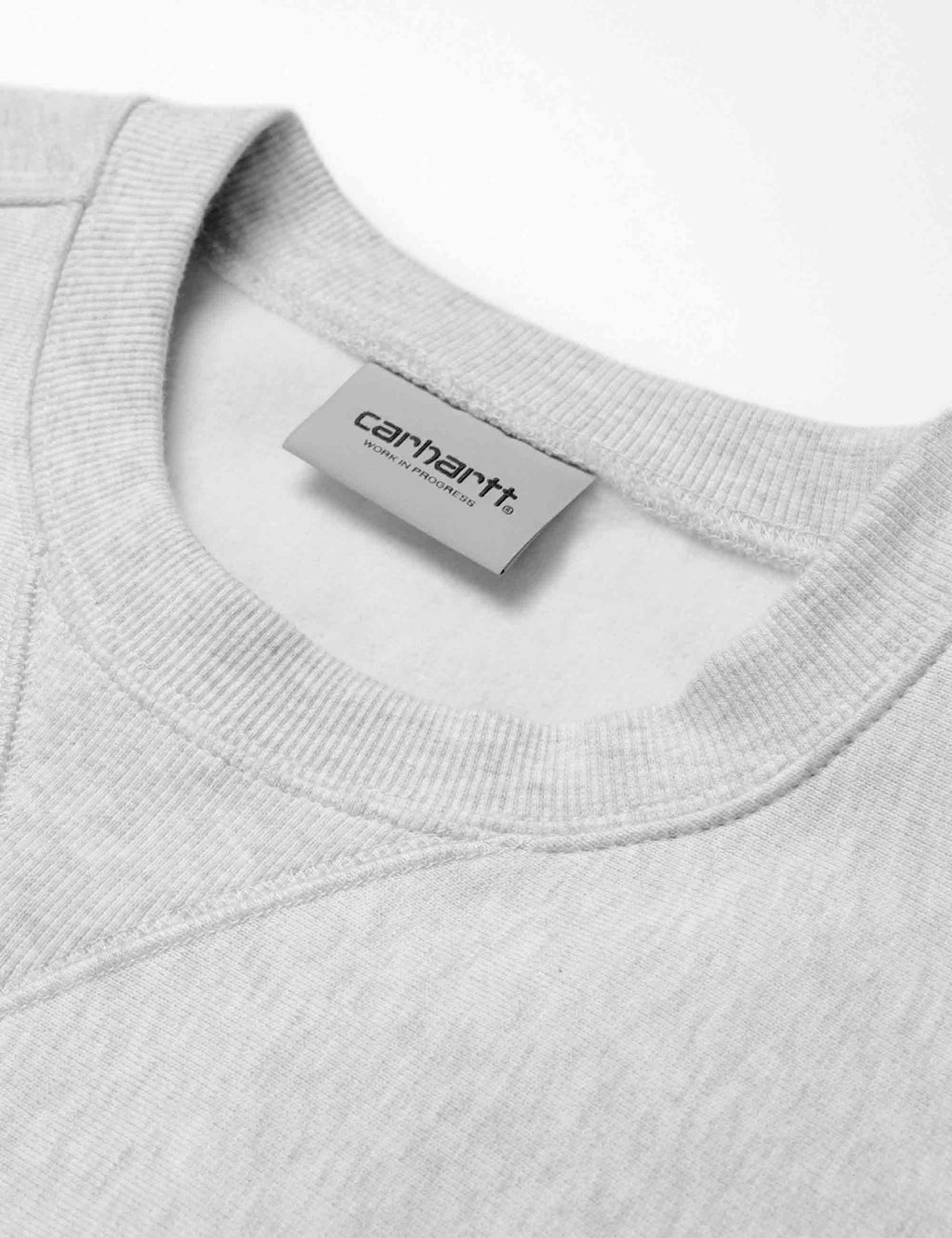 American Script Crew Sweat - Ash Heather