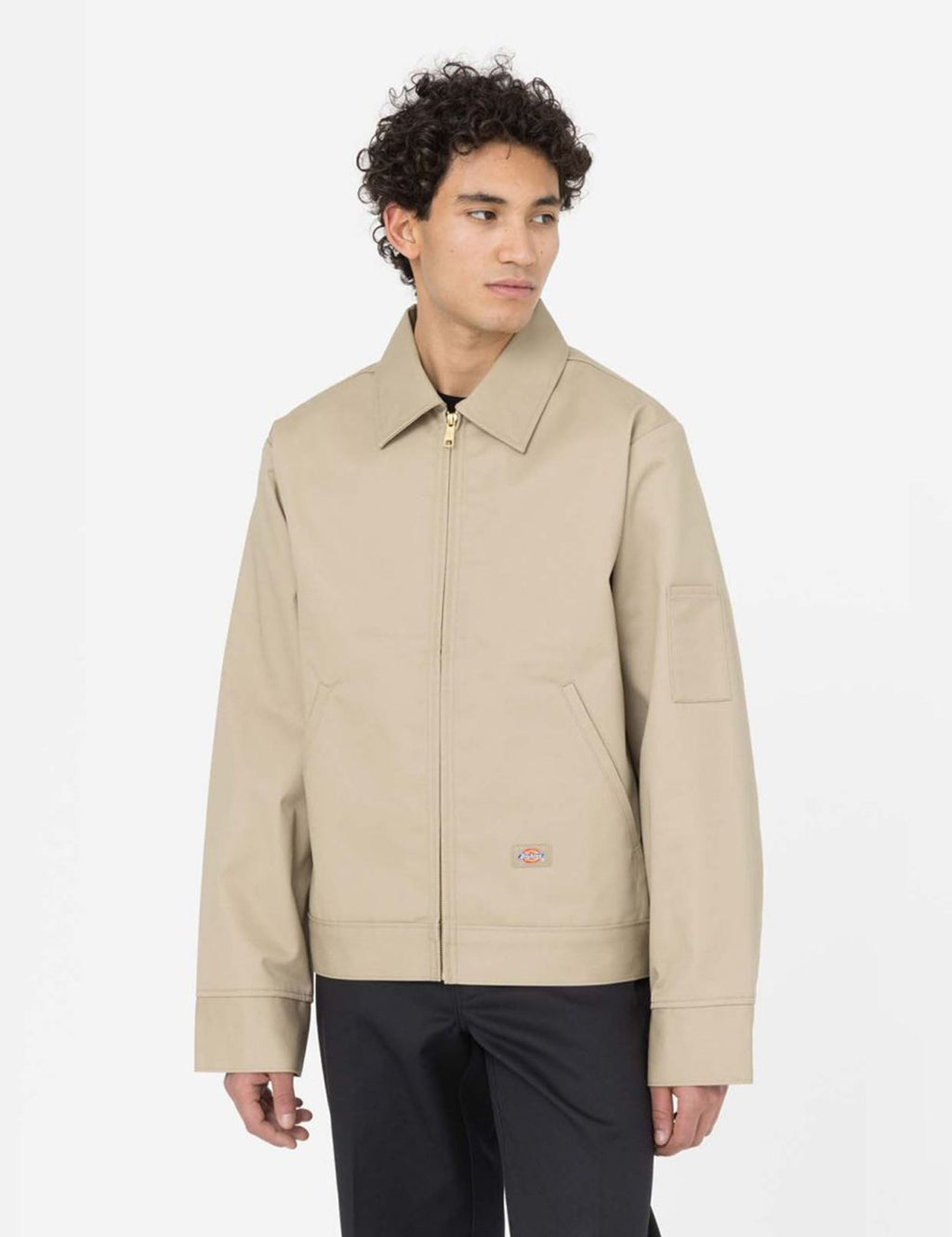 Lined Eisenhower Jacket - Khaki