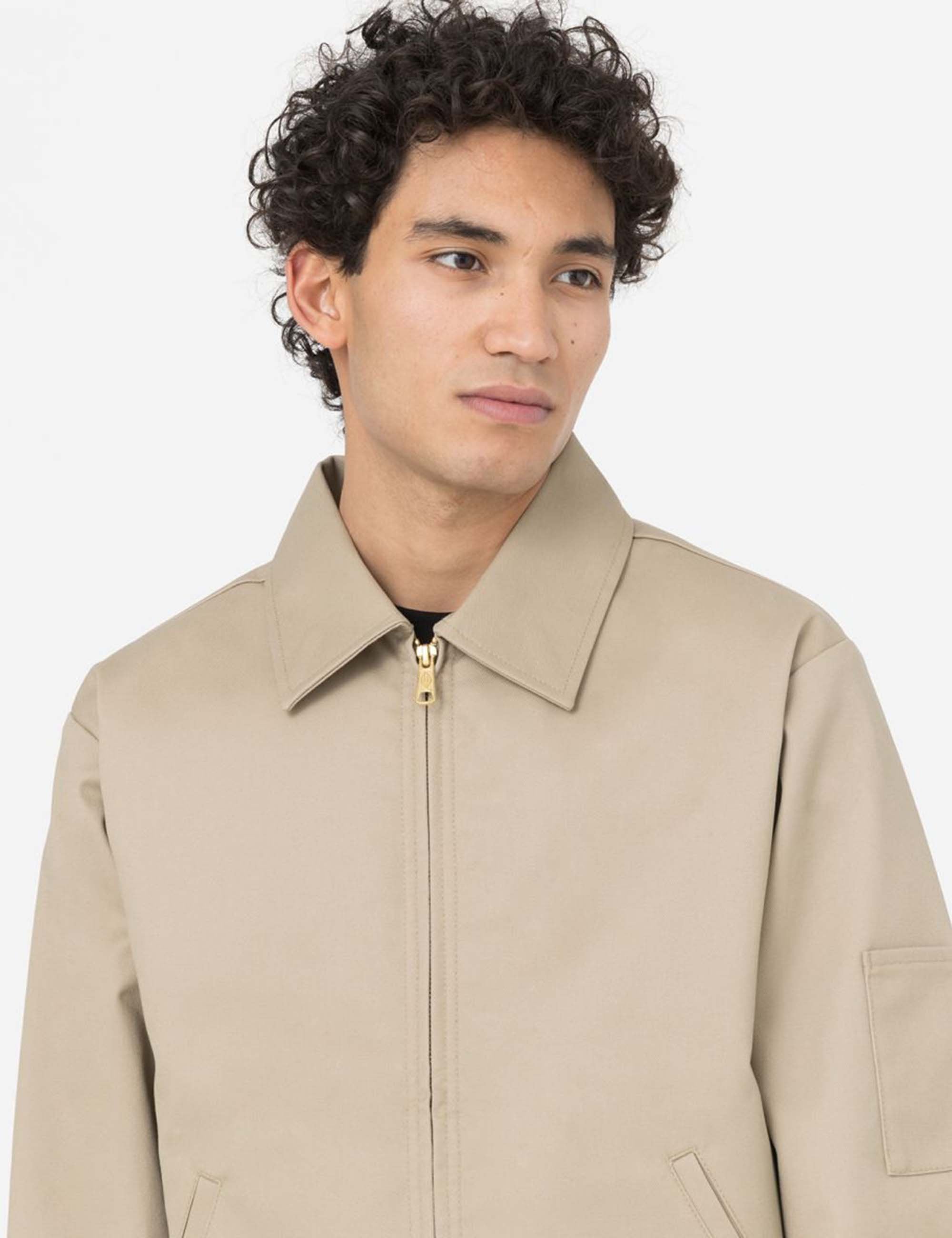 Dickies Lined Eisenhower Jacket - Khaki