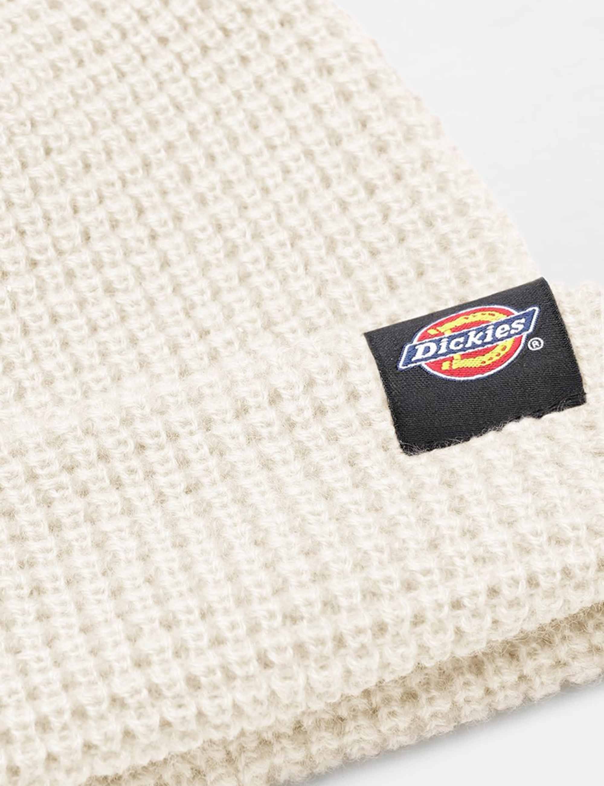 Woodworth Waffle Beanie Hat - Ecru