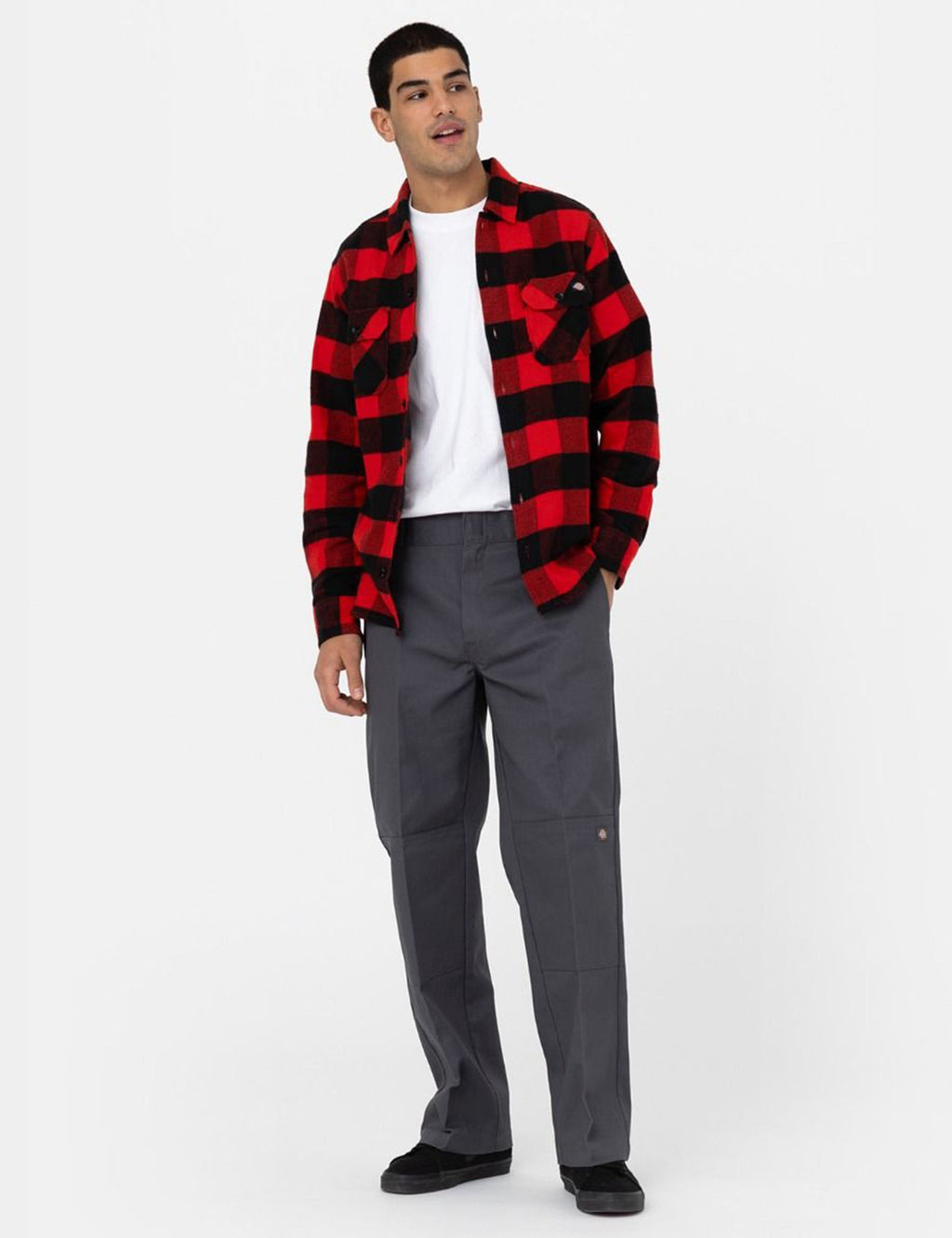 Double Knee Work Pant - Charcoal