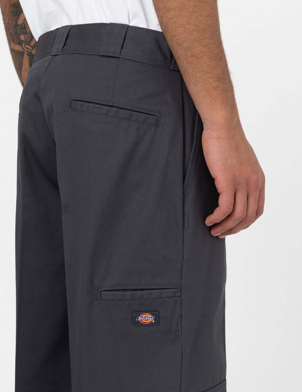 Double Knee Work Pant - Charcoal