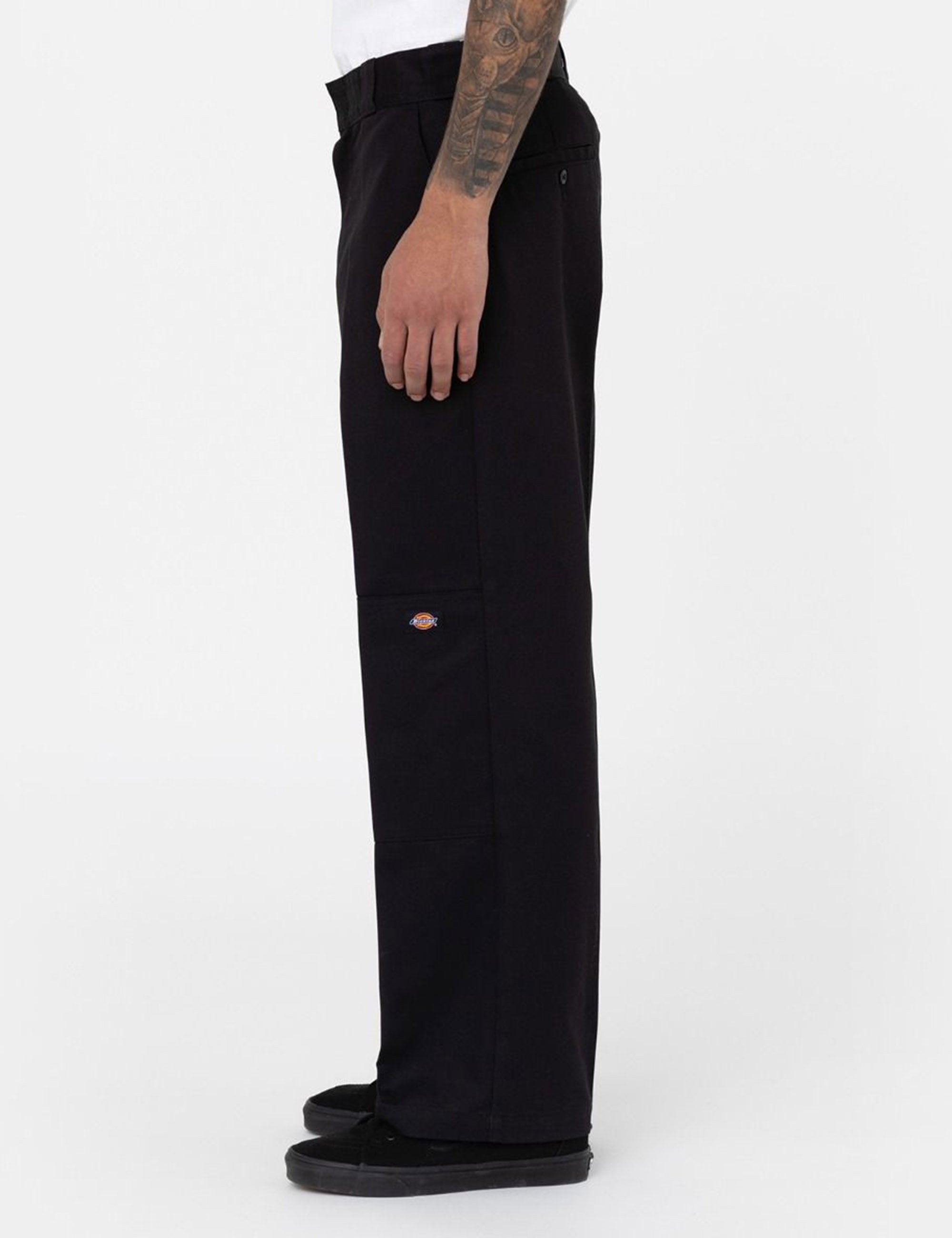 Double Knee Work Pant - Black