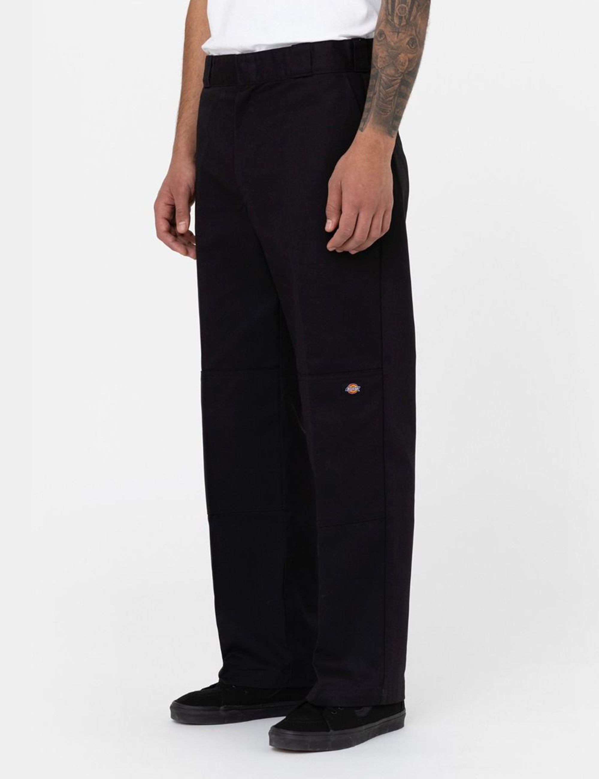 Double Knee Work Pant - Black
