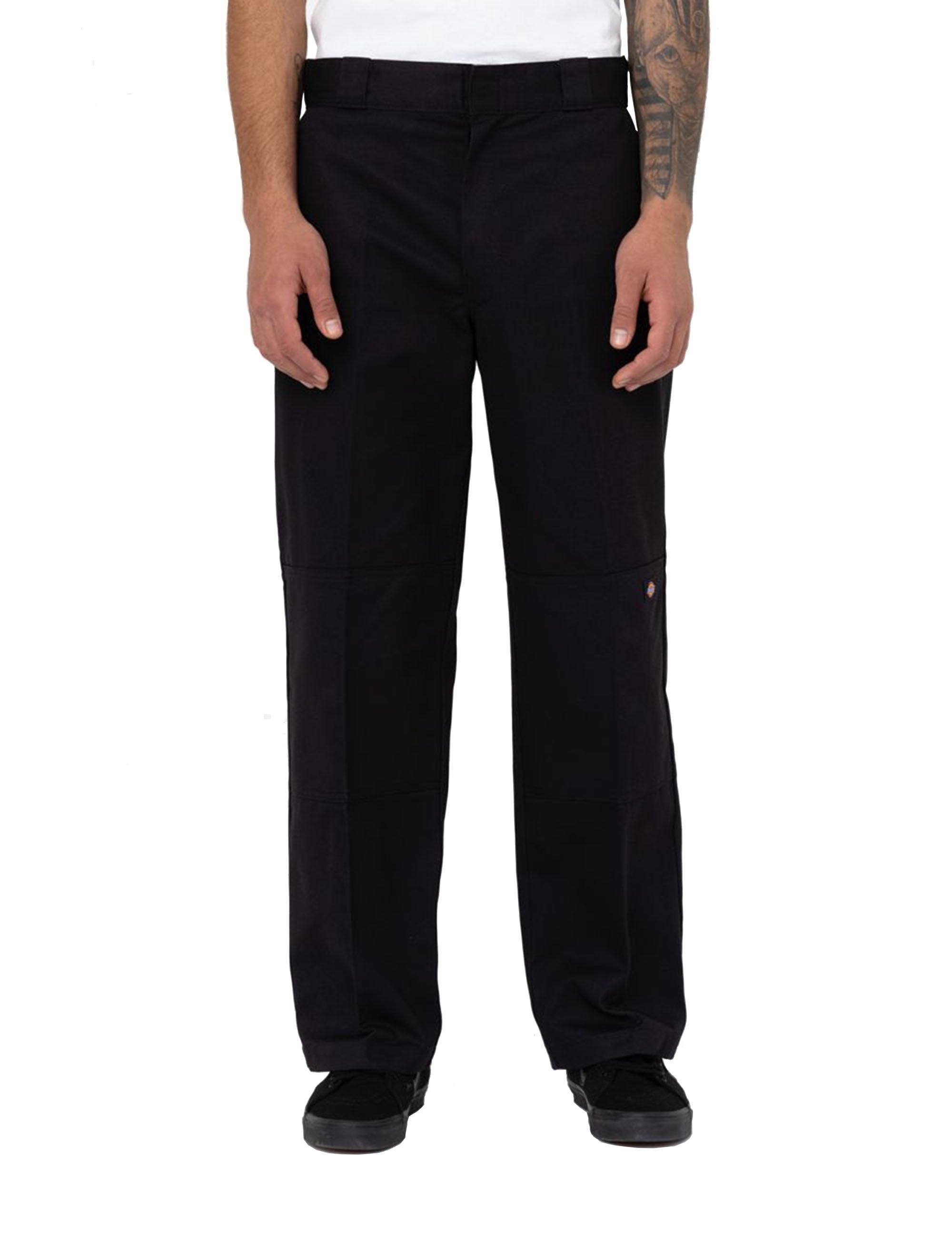 Double Knee Work Pant - Black