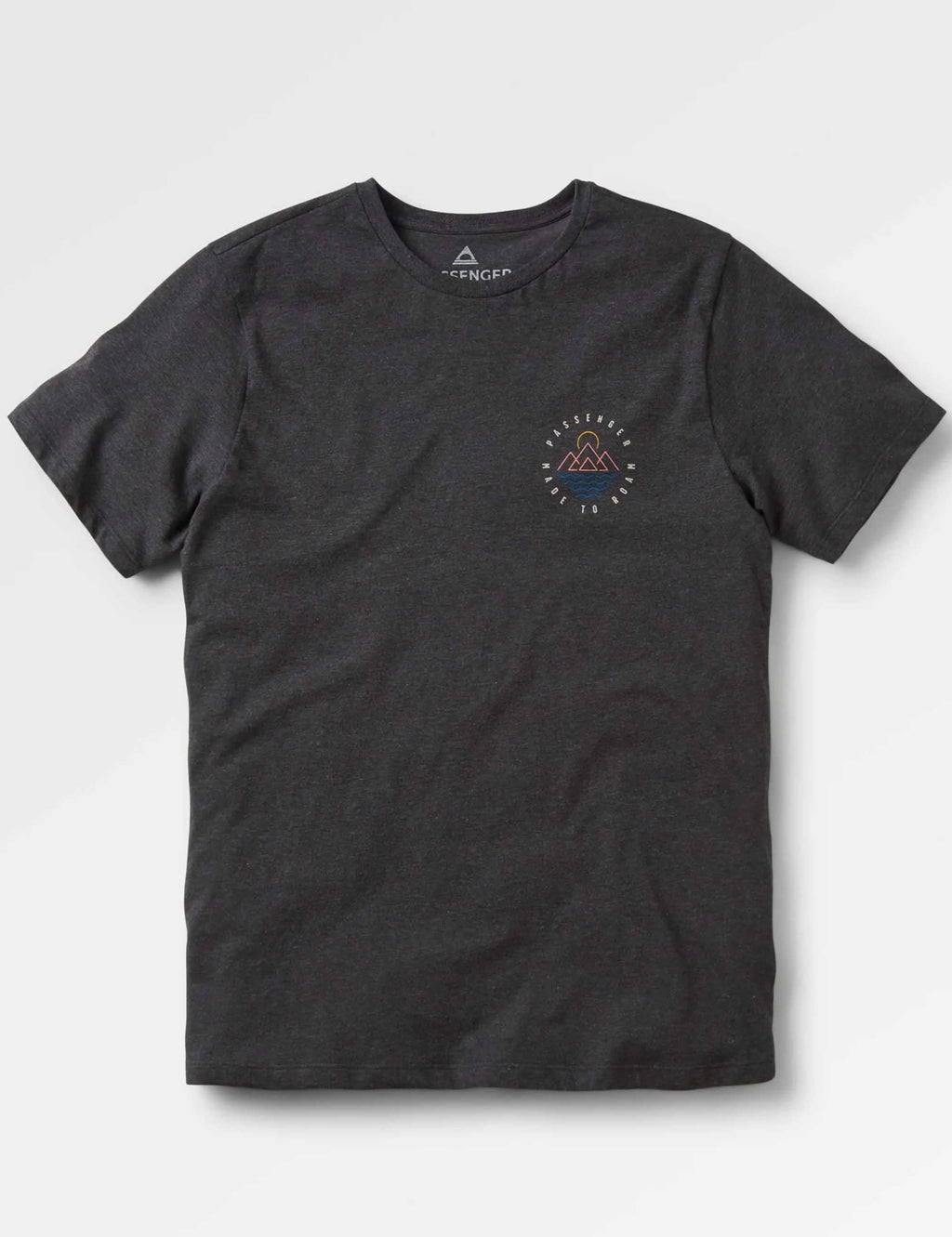 Escapism Recycled Cotton T-Shirt - Charcoal Marl