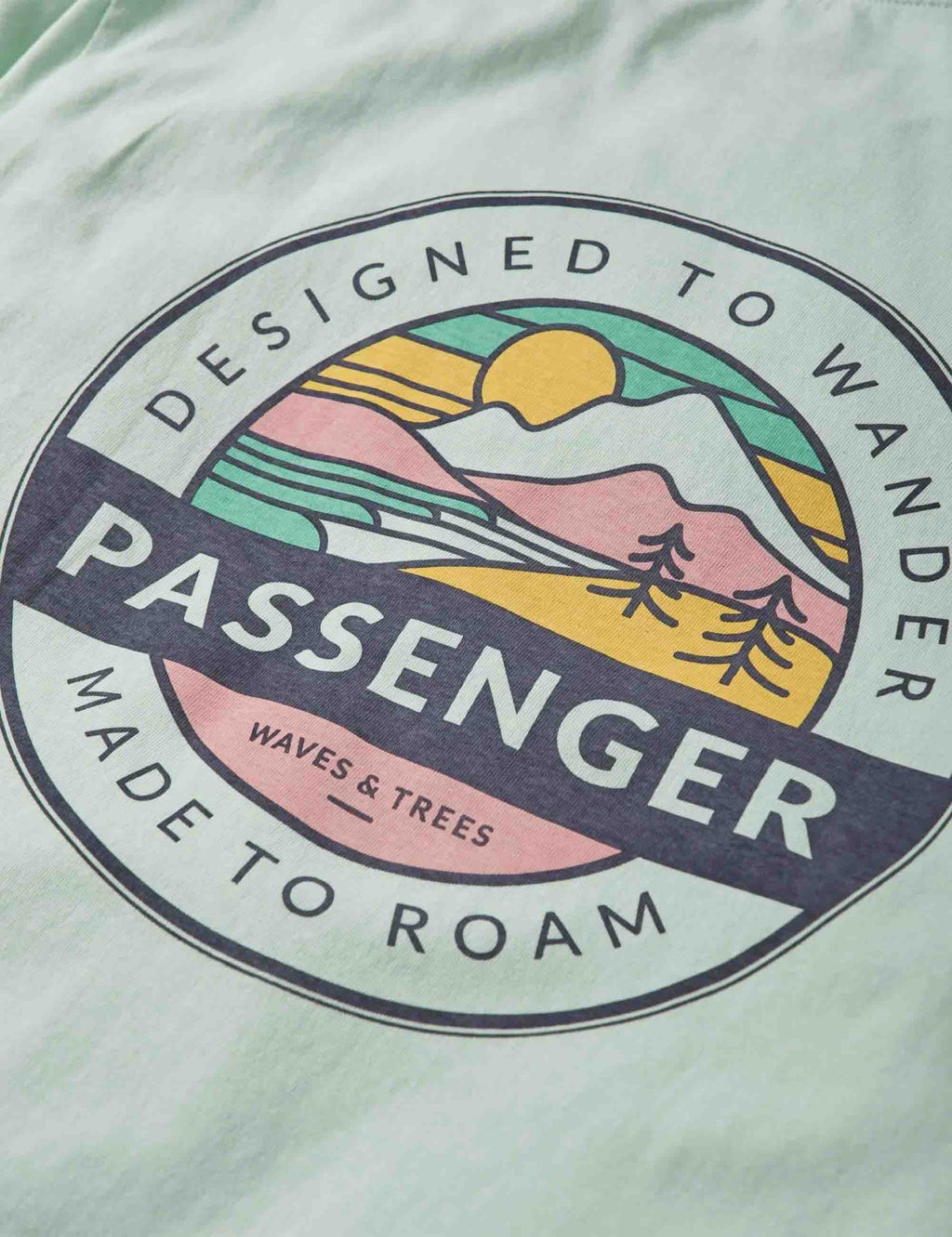 Odyssey Recycled Cotton T-Shirt - Surf Spray