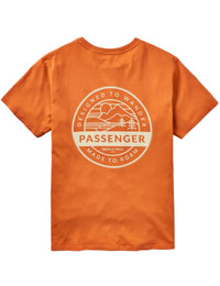 Odyssey Recycled Cotton T-Shirt - Burnt Orange