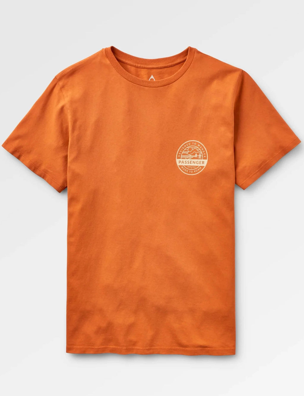 Odyssey Recycled Cotton T-Shirt - Burnt Orange
