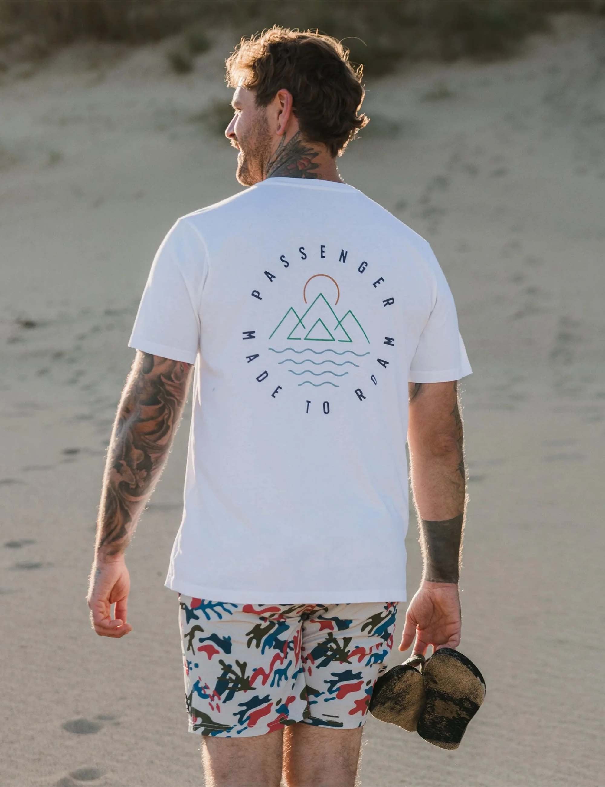 Escapism Recycled Cotton T-Shirt - White