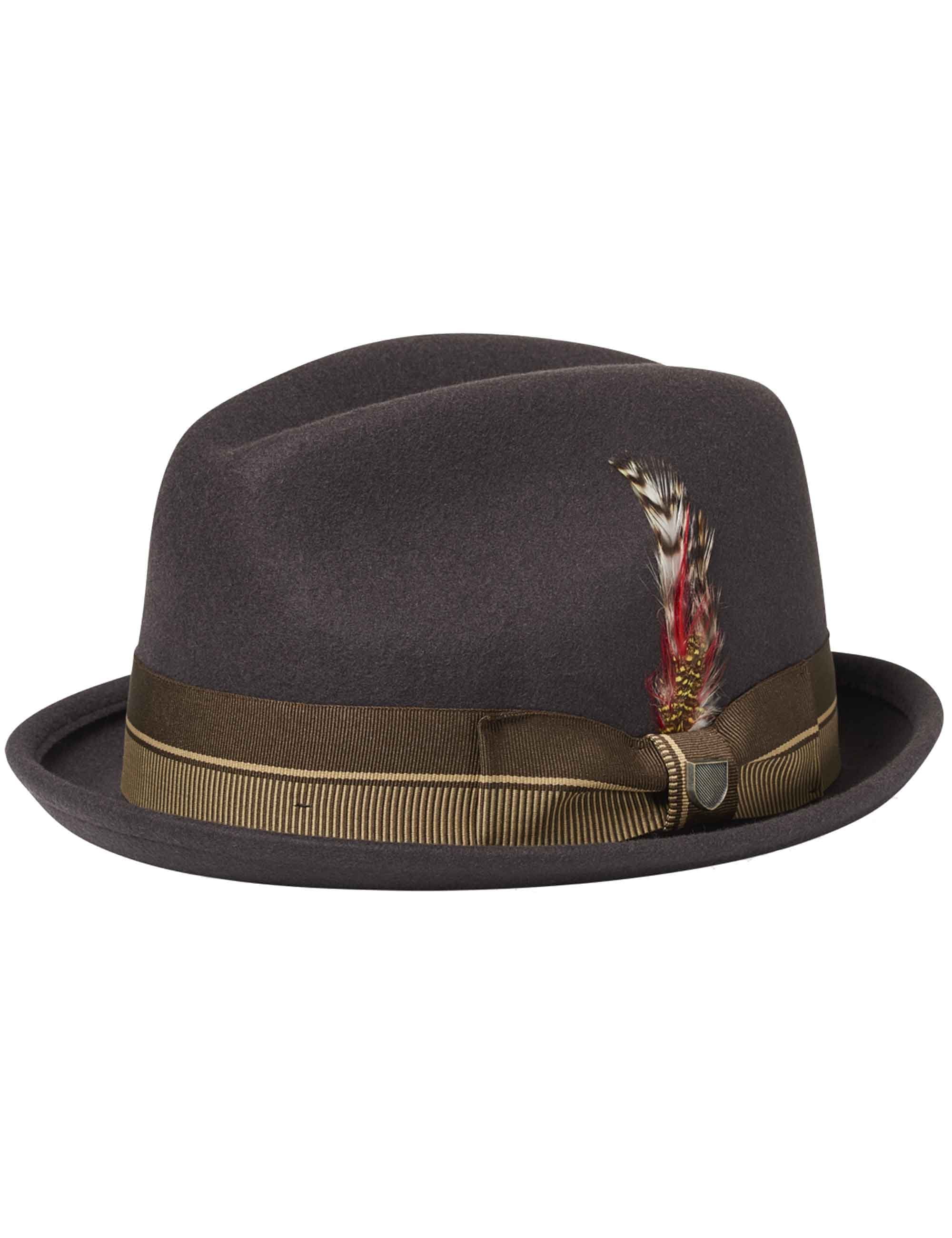 20th Anniversary Gain Fedora - Chocolate/Gold