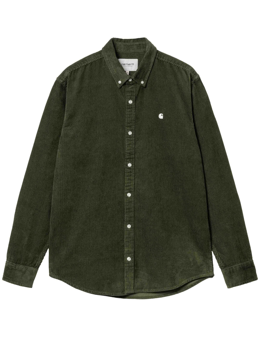 Madison Cord Shirt - Tarragon/Wax