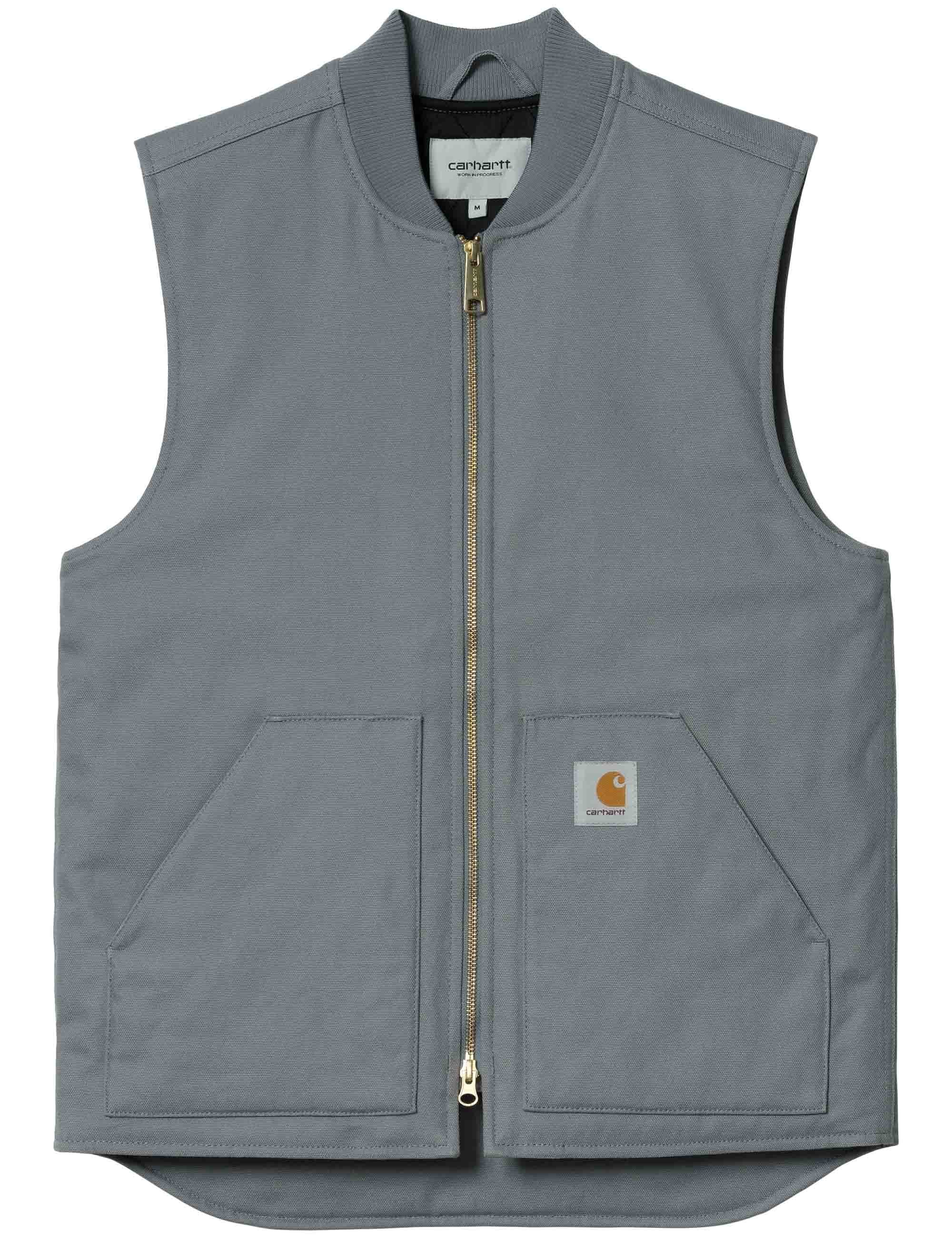 Carhartt WIP Classic Vest - Dove Grey - Clothing from Fat Buddha