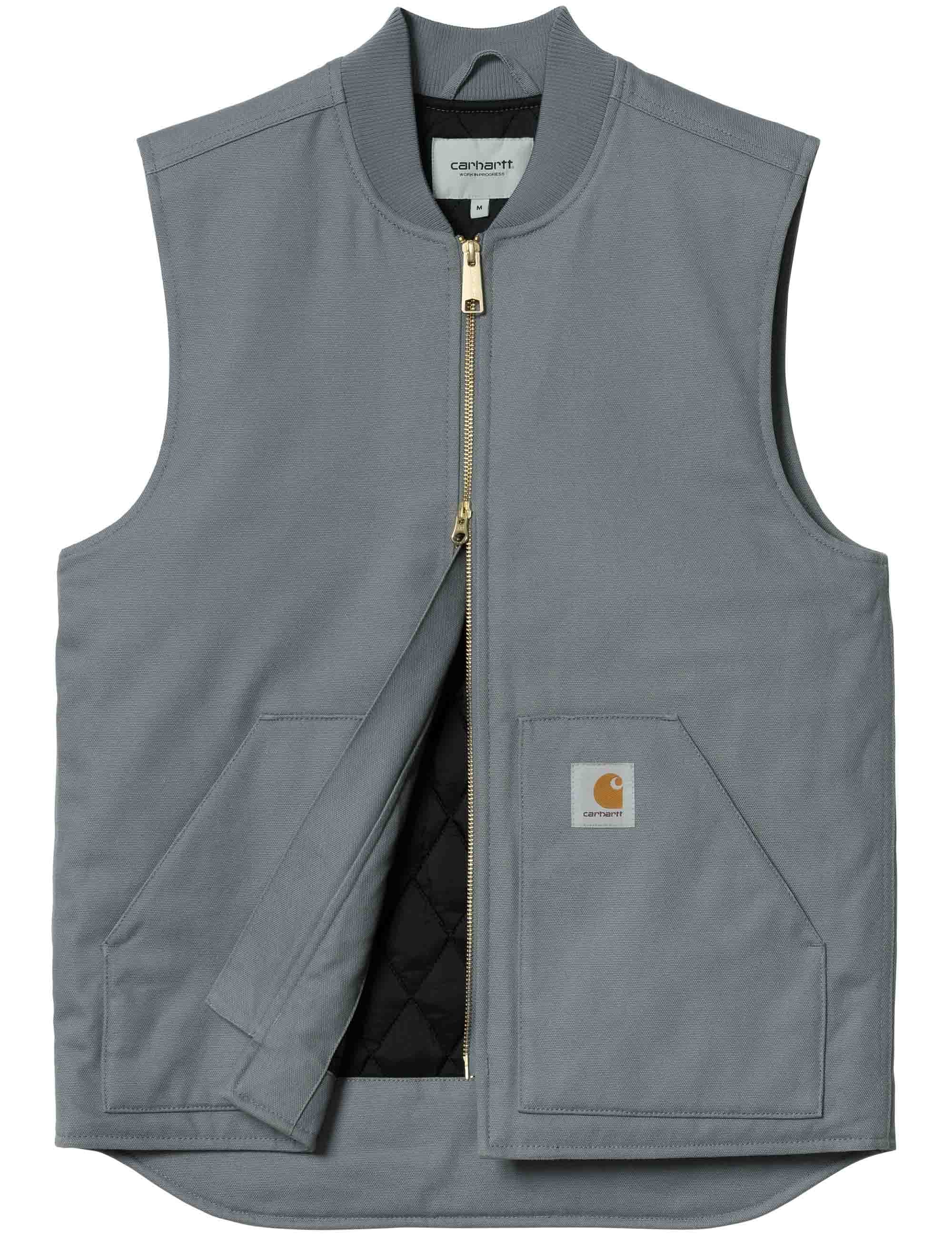 Carhartt WIP Classic Vest - Dove Grey - Clothing from Fat Buddha
