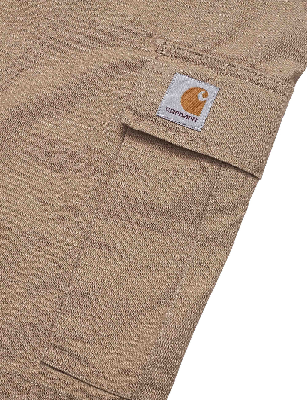 Regular Cargo Shorts - Leather