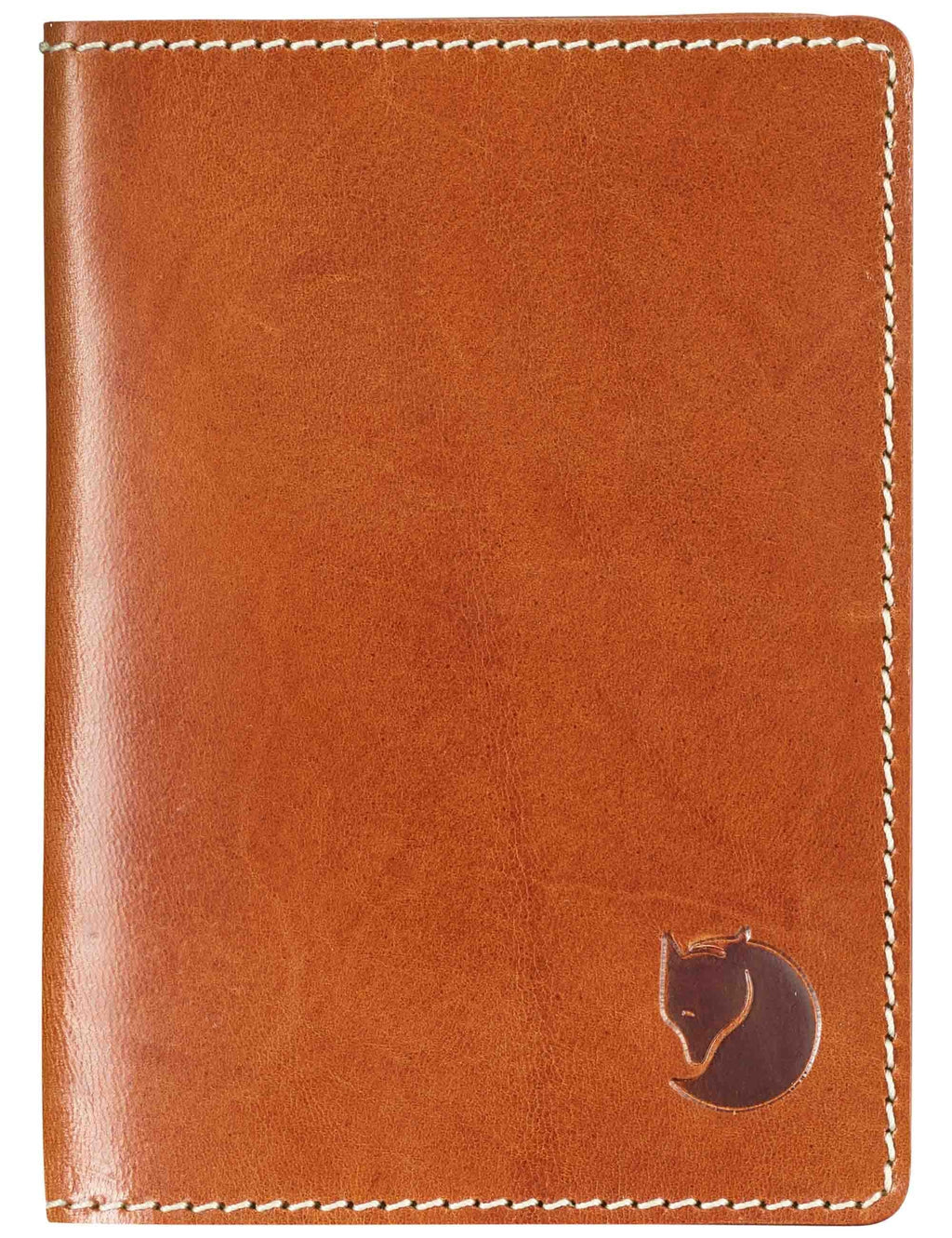 Ovik Leather Passport Cover - Cognac