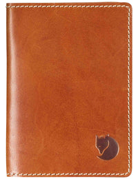Ovik Leather Passport Cover - Cognac
