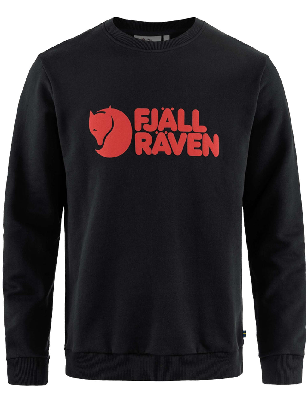 Fjallraven Logo Crew Sweat - Black