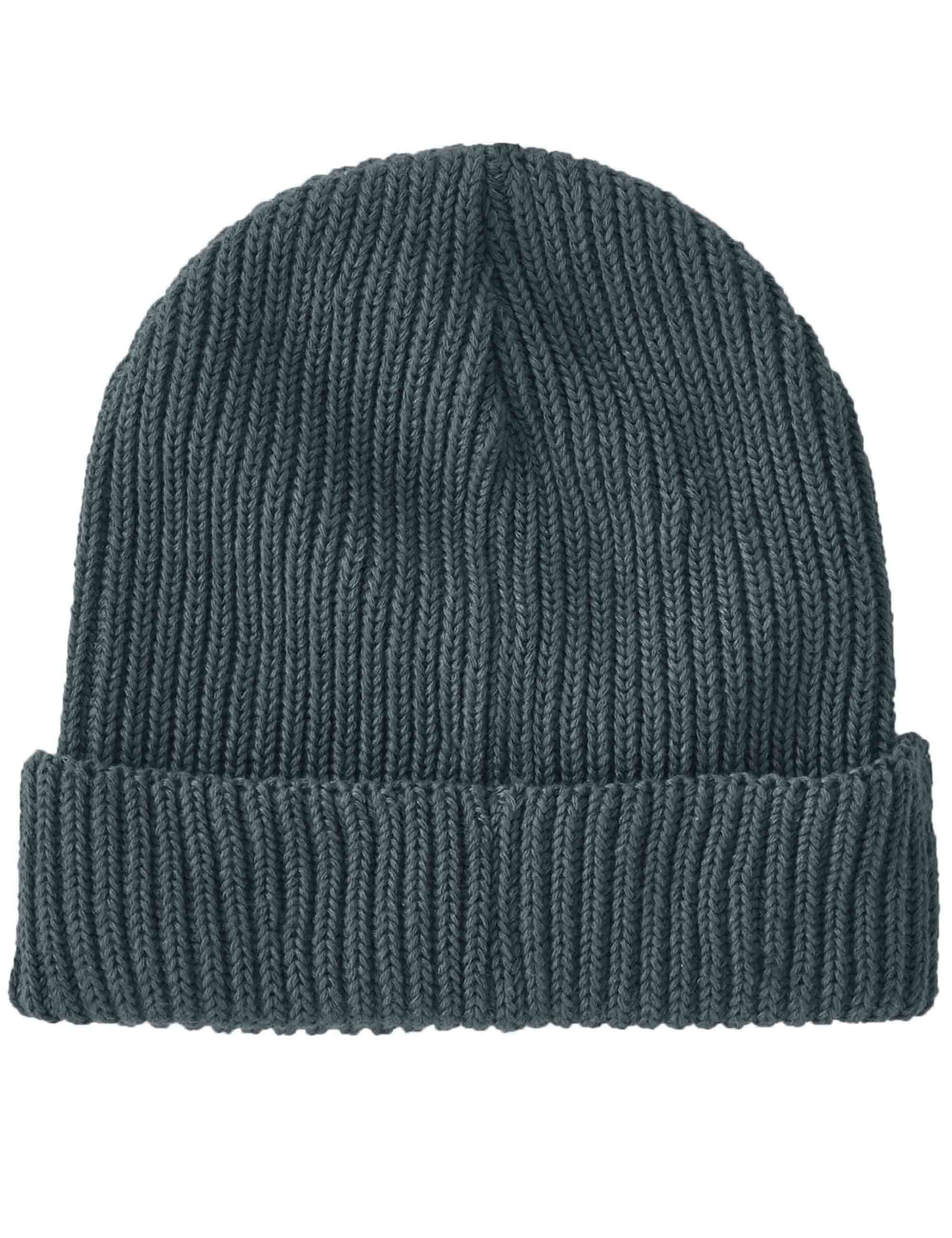 Fisherman's Rolled Beanie Hat - Nouveau Green