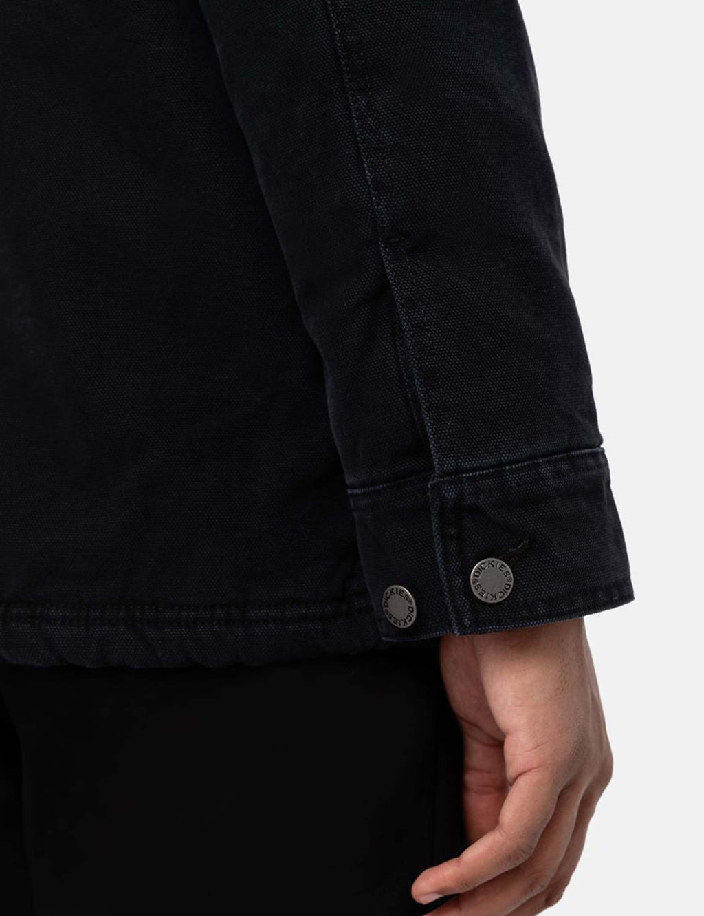 Chore Fleece Lined Chore Coat - Black