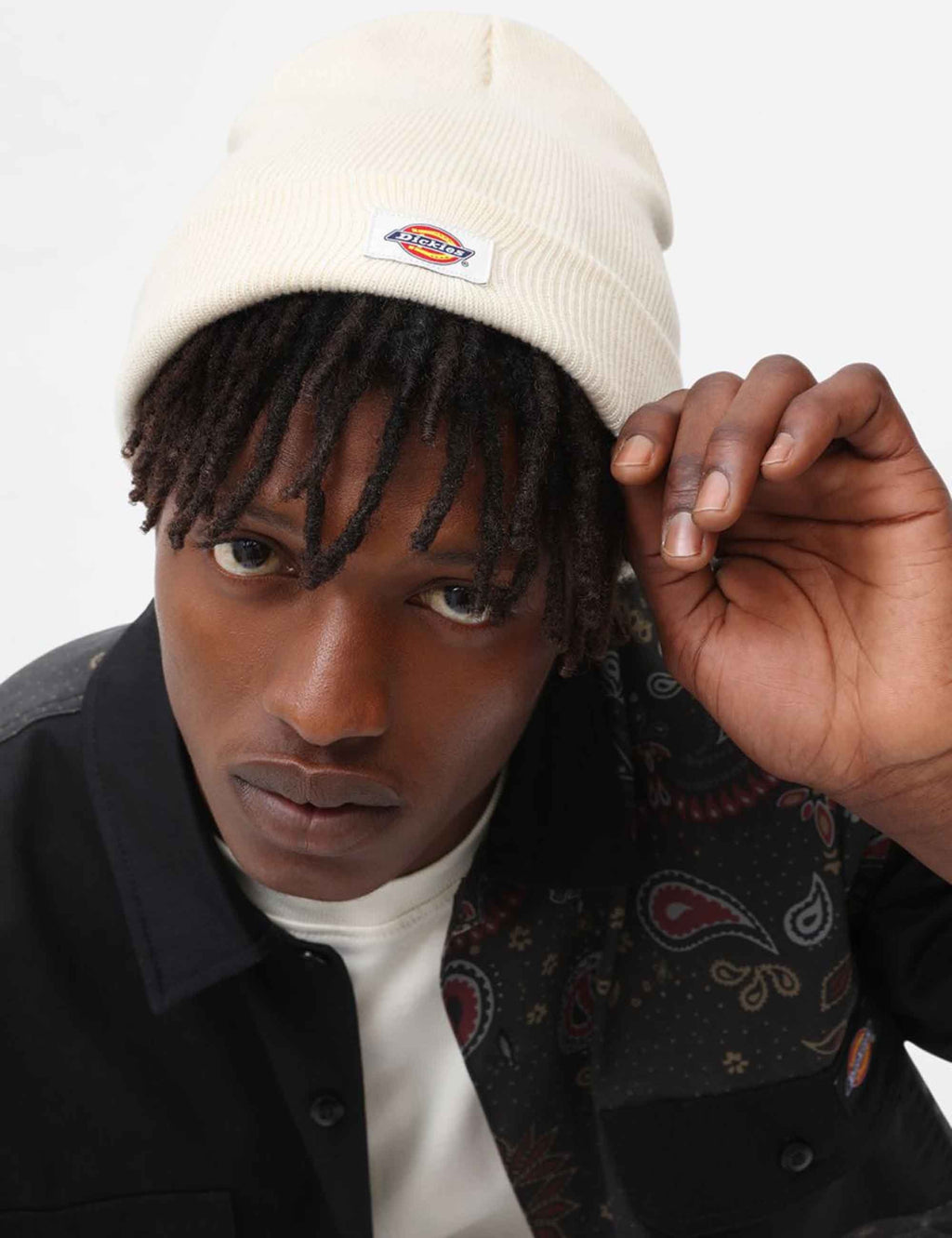 Gibsland Beanie Hat - Ecru