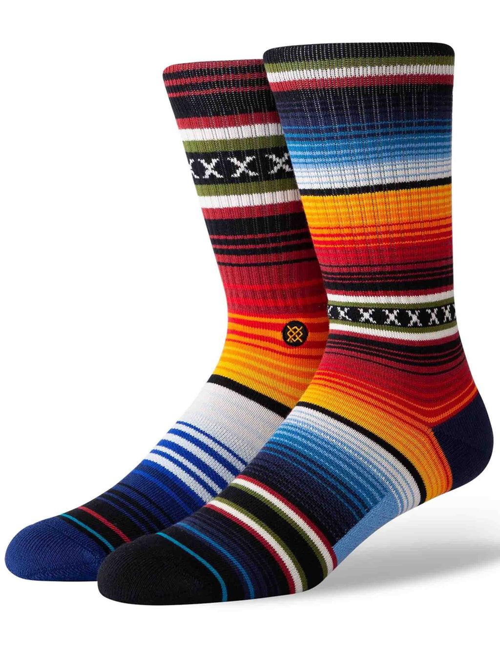 Curren Crew Socks - Red