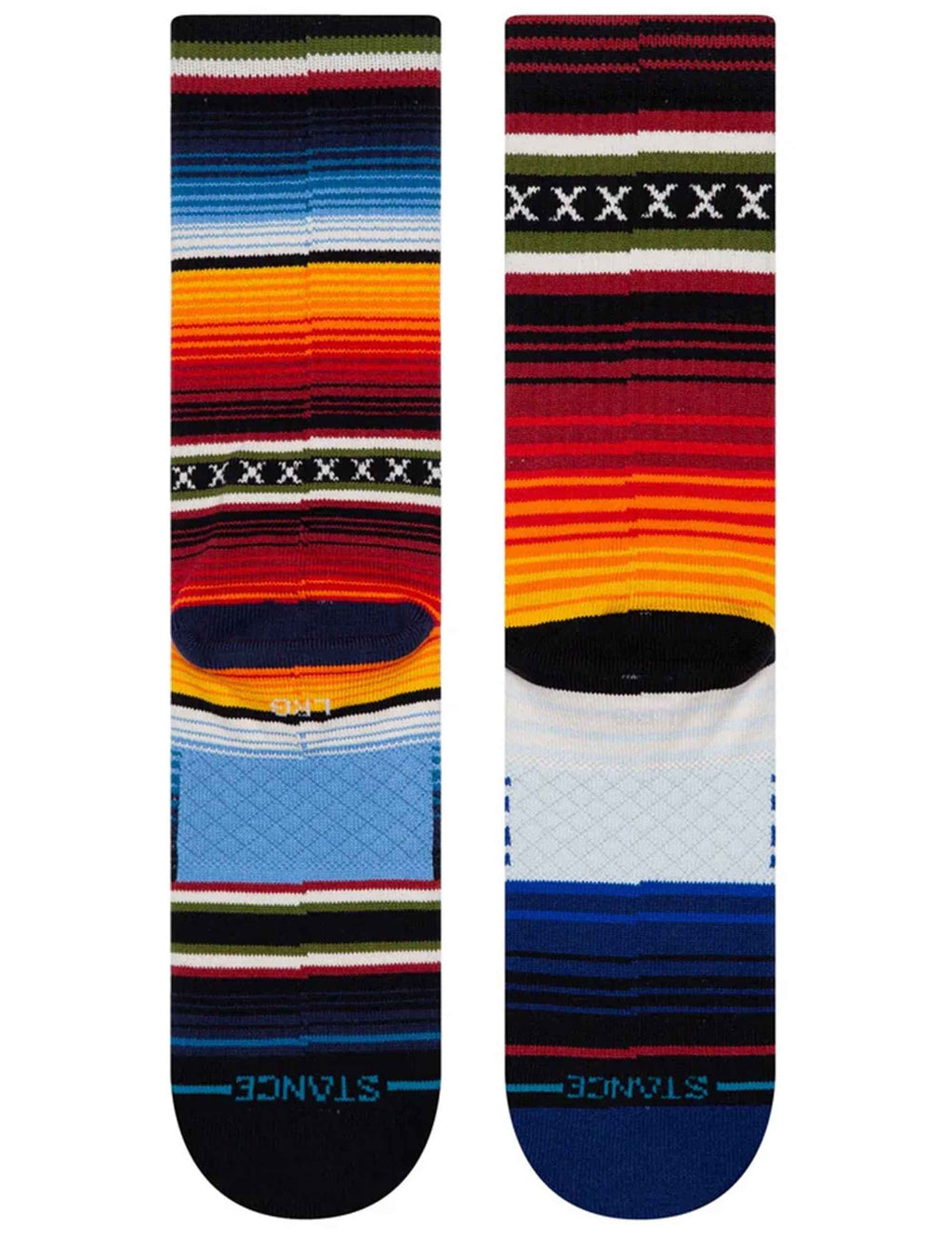 Curren Crew Socks - Red