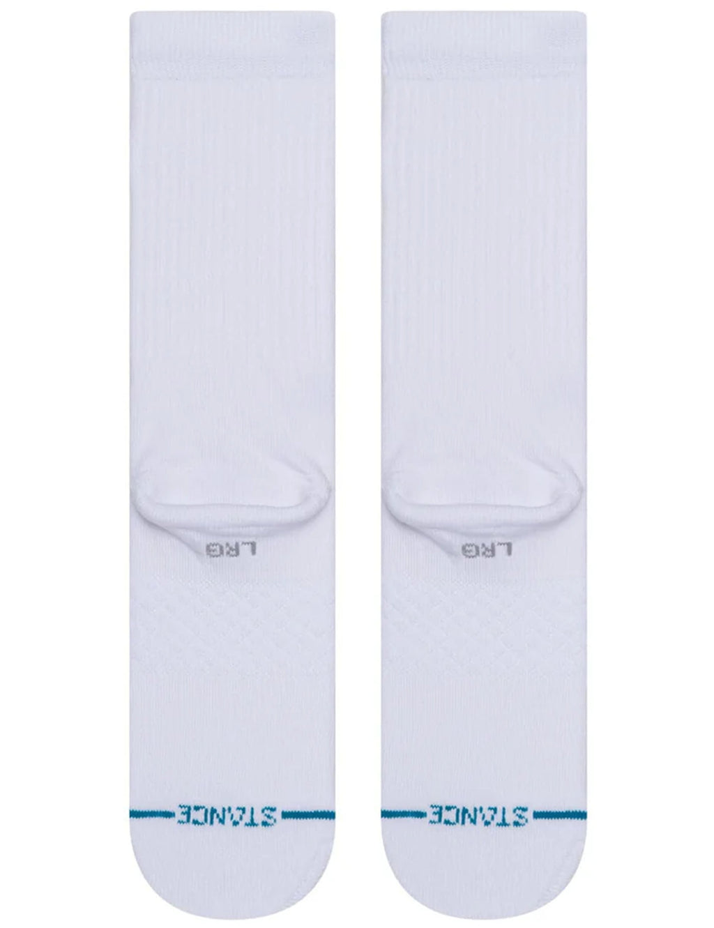 Icon Crew Socks - White/Black