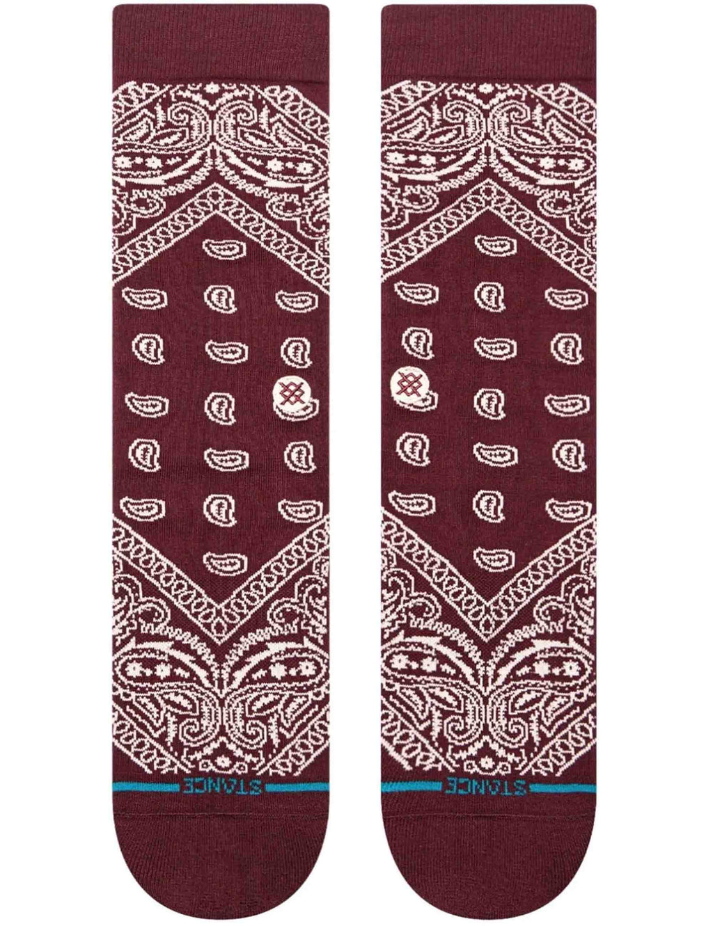 Barrio Crew Socks - Wine