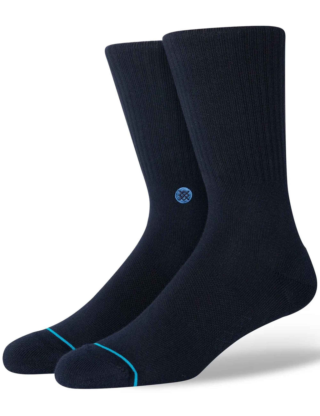 Icon Crew Socks - Dark Navy