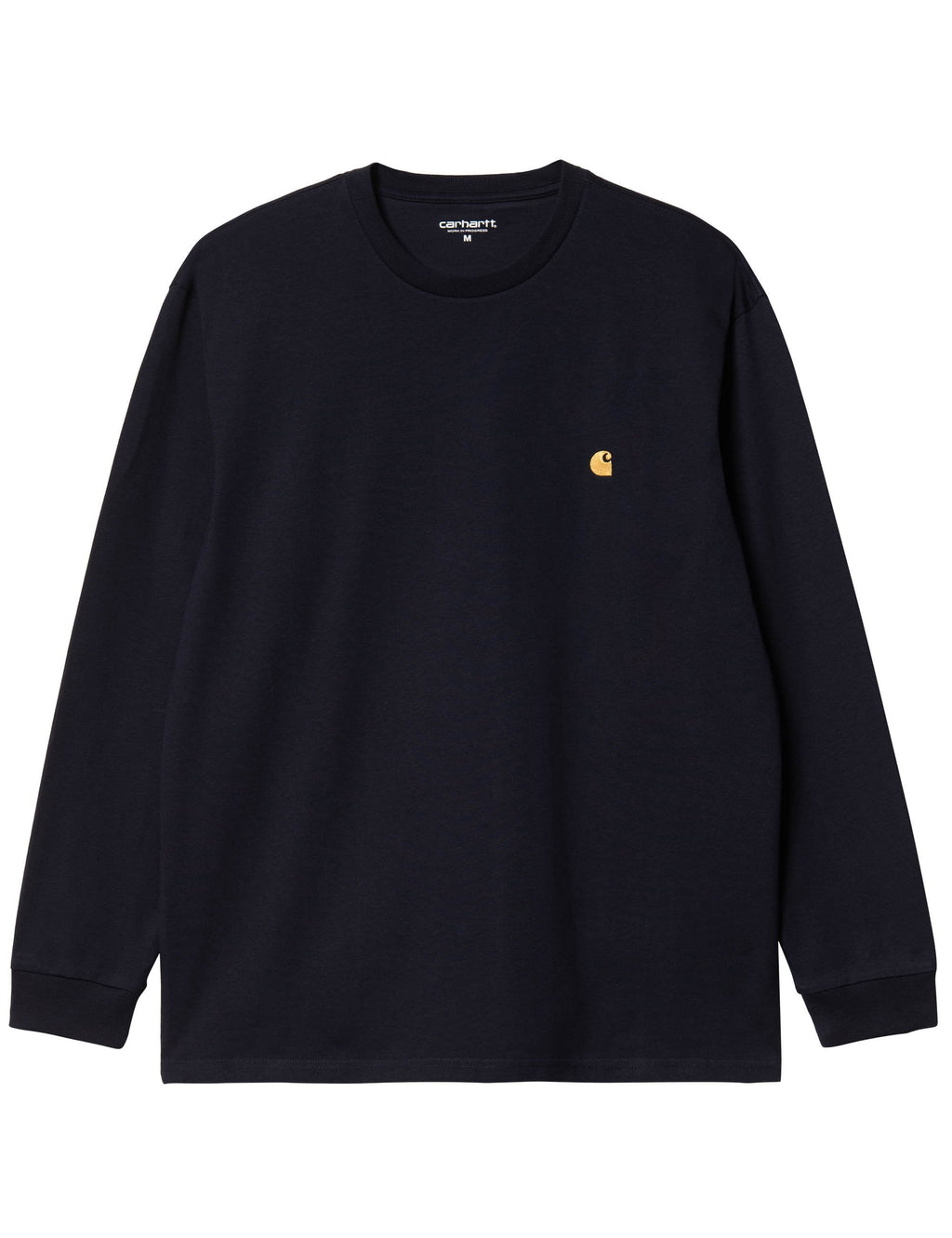 Chase Long Sleeve T-Shirt - Navy/Gold